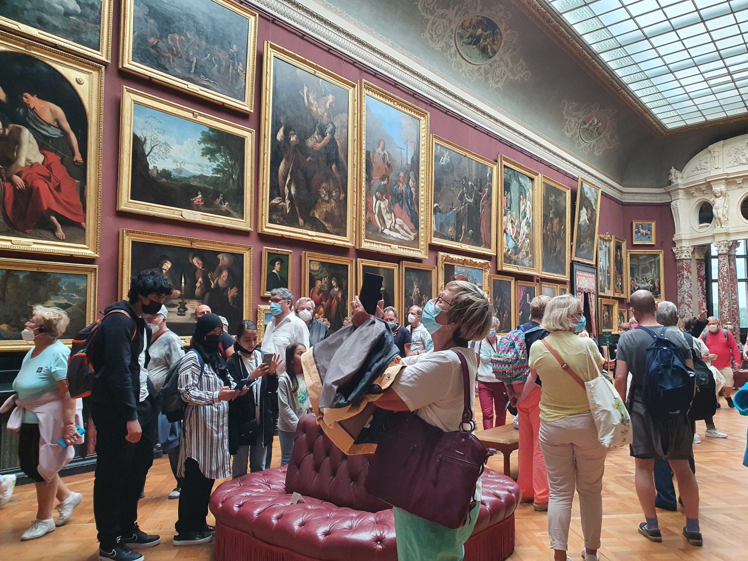 centre_social_lazare_garreau_visite_chateau_chantilly_tableaux